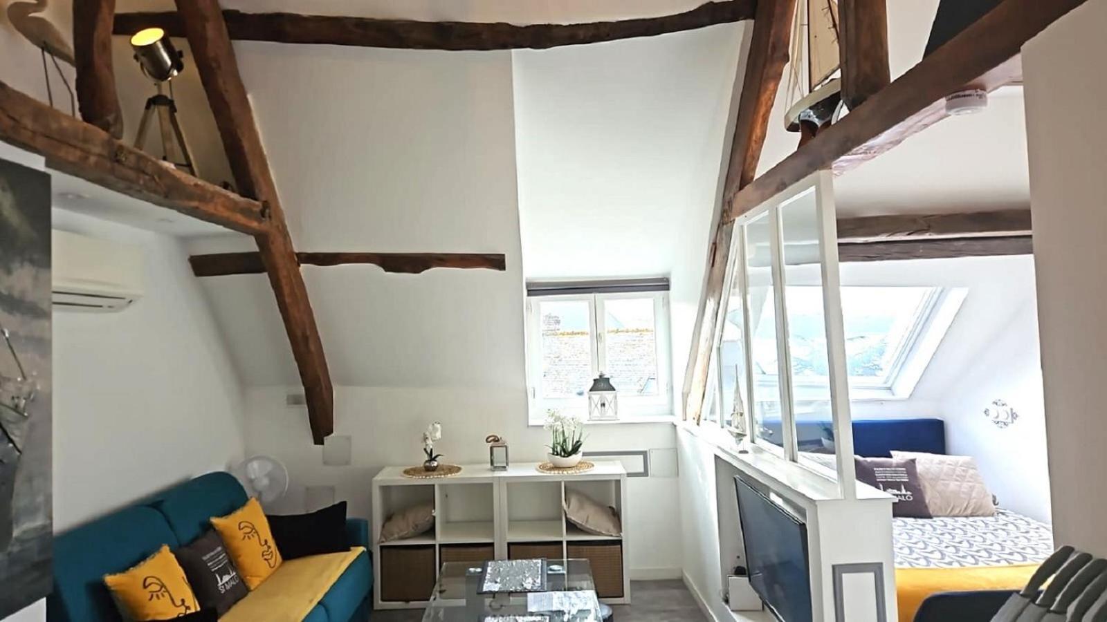 Logement Entier Saint Malo Vue Mer, Proche Ferry, Commerces Et Plage Solidor 50 M Εξωτερικό φωτογραφία