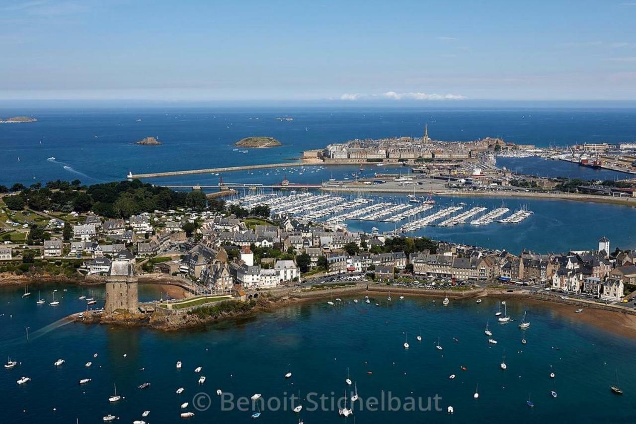 Logement Entier Saint Malo Vue Mer, Proche Ferry, Commerces Et Plage Solidor 50 M Εξωτερικό φωτογραφία