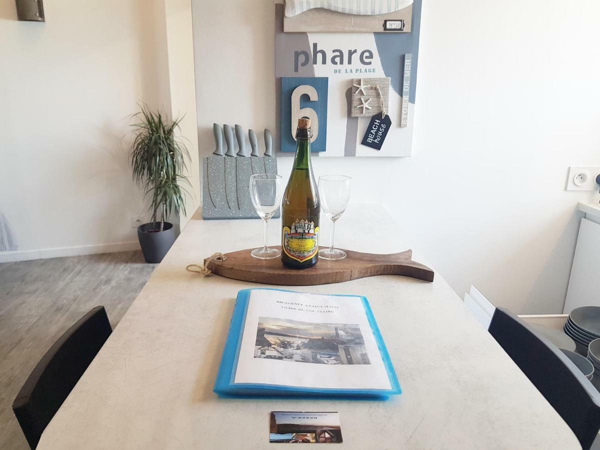 Logement Entier Saint Malo Vue Mer, Proche Ferry, Commerces Et Plage Solidor 50 M Εξωτερικό φωτογραφία