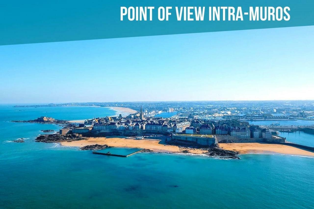 Logement Entier Saint Malo Vue Mer, Proche Ferry, Commerces Et Plage Solidor 50 M Εξωτερικό φωτογραφία